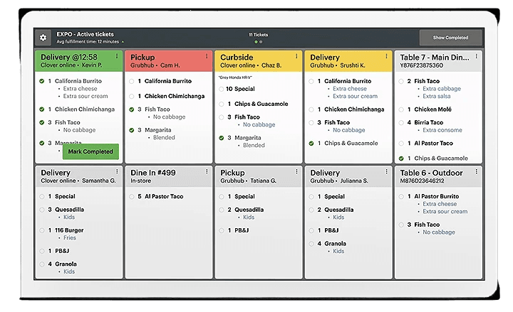 Kitchen Display System